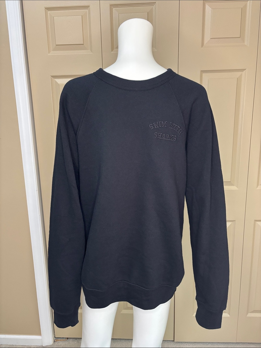 Men’s SWIM WITH SHARKS sweatshirt